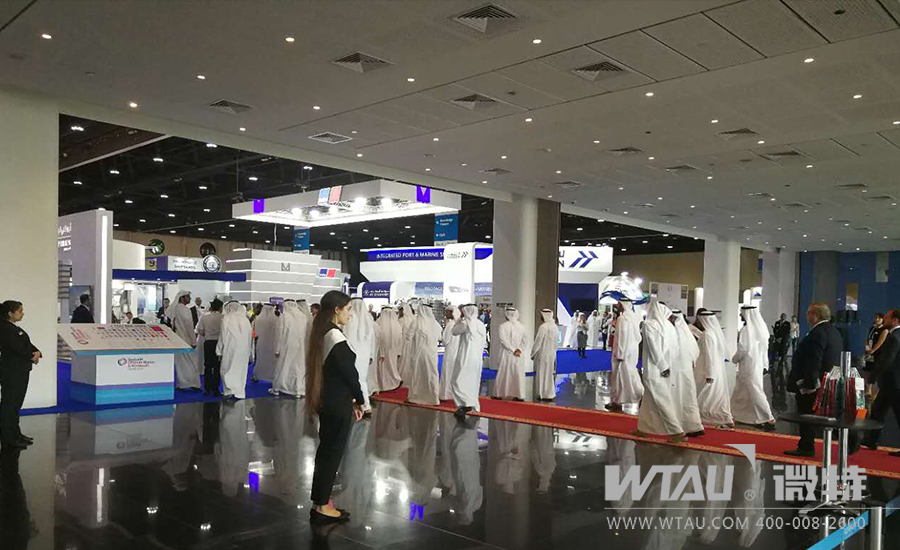 一帶一路，微特走進中東 ～～阿布扎比海事展